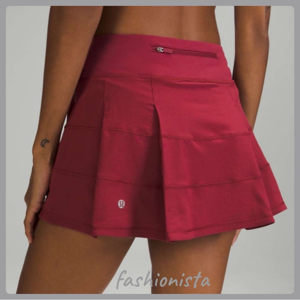 NWOT RARE 🔥 Lululemon Pace Rival Skirt Vine Sz.4 TALL